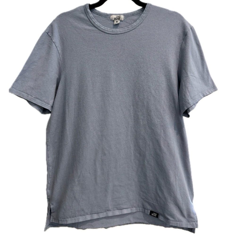 Dak Prescott Owned OneBone Split Hem Tee-
Blue/Grey- Men’s 0 (XL)